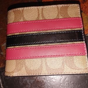 New w/o Coach wallet